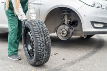 tyre changing